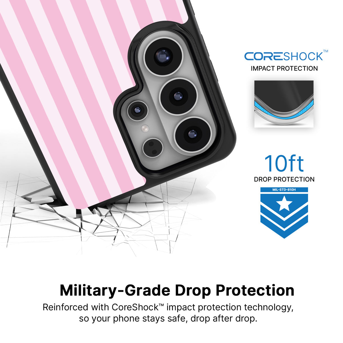 Cabana Samsung Galaxy S26 Ultra case with 10ft military-grade drop protection