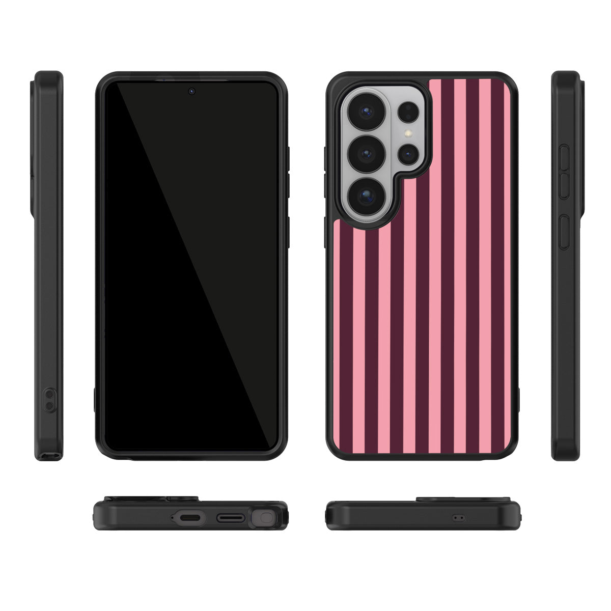 Candy Column Samsung Galaxy S26 Ultra case – multi-angle view