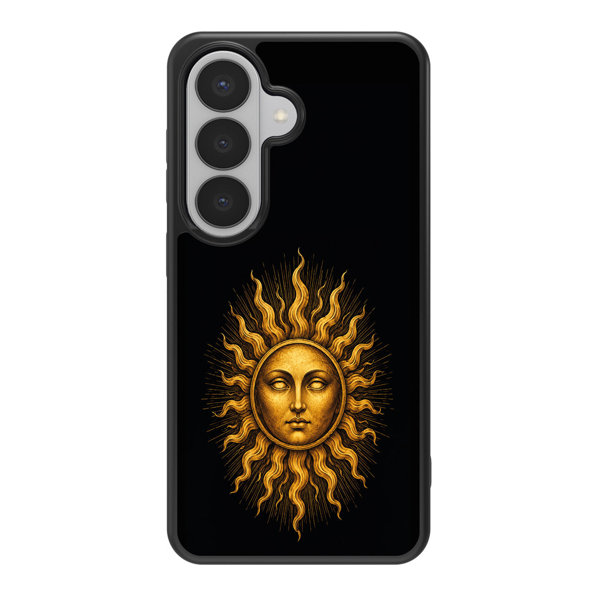Celestial Sun design back view – Samsung Galaxy S26 Plus case