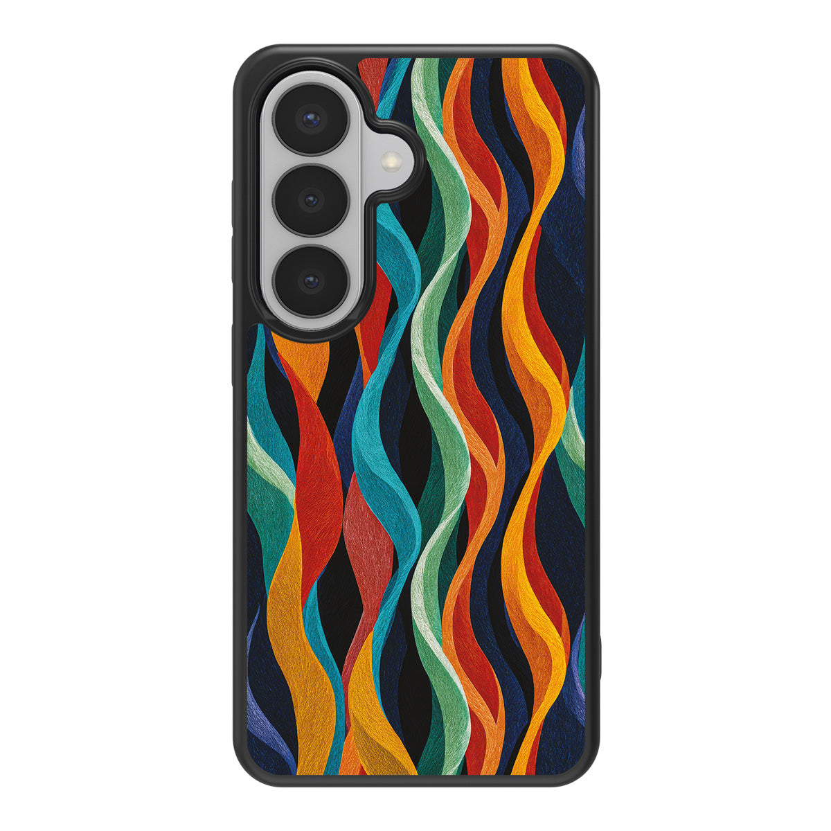 Coastal Waves design back view – Samsung Galaxy S26 Plus case