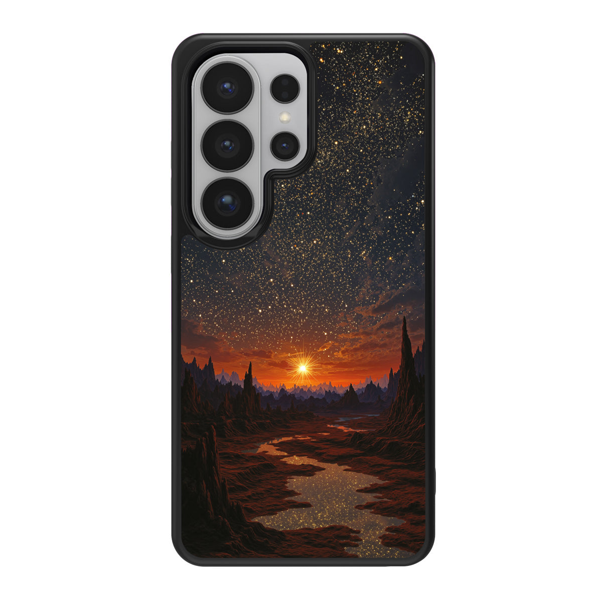 Desert Dusk design back view – Samsung Galaxy S26 Ultra case