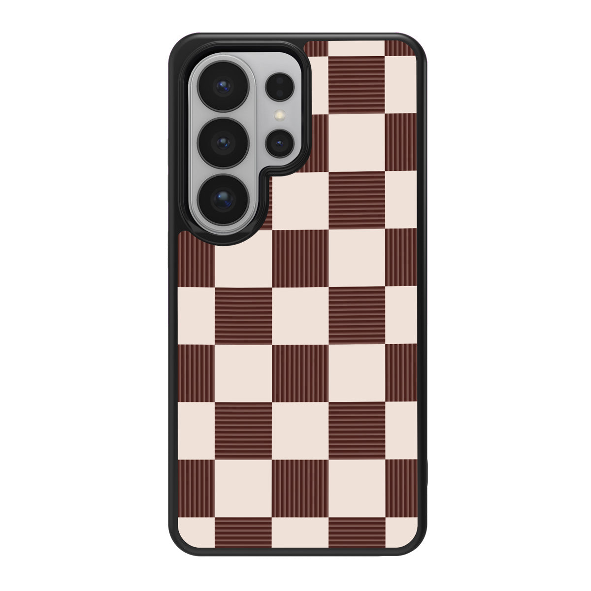 Elegance Espresso design back view – Samsung Galaxy S26 Ultra case