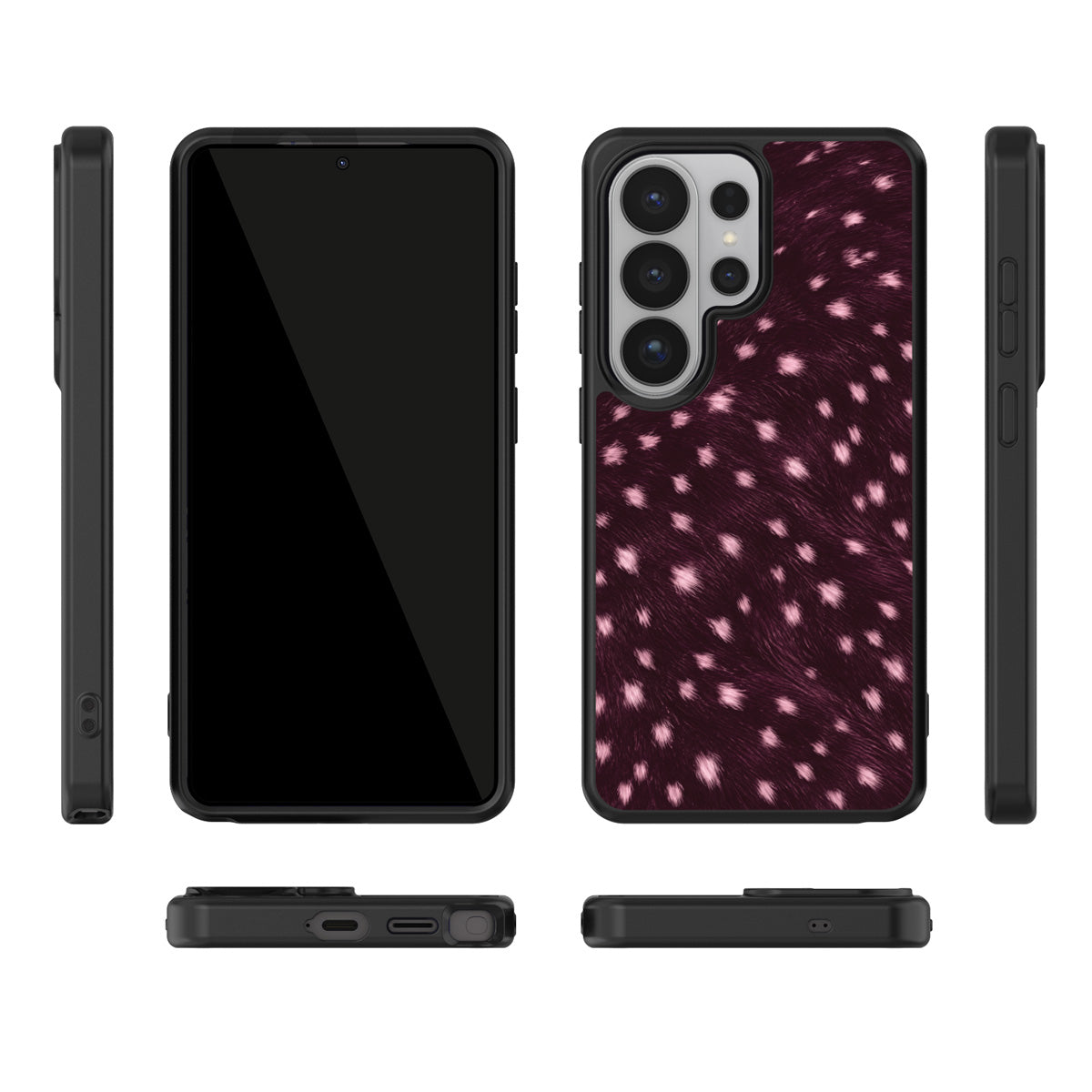 Fawn Spots Samsung Galaxy S26 Ultra case – multi-angle view