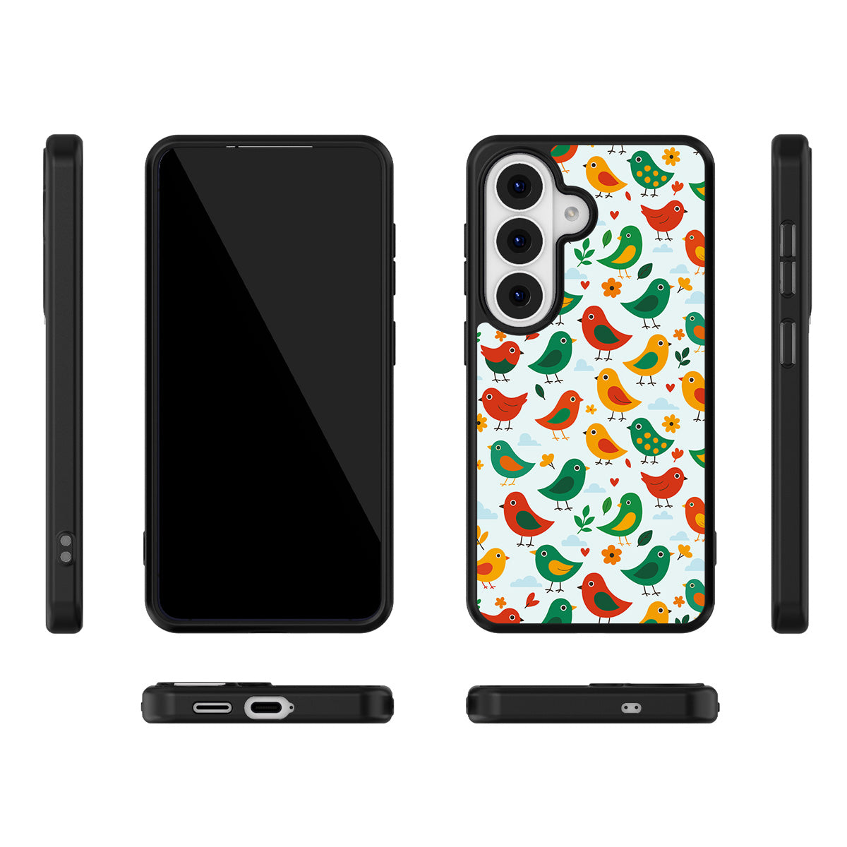 Feathered Friends Samsung Galaxy S26 Plus case – multi-angle view