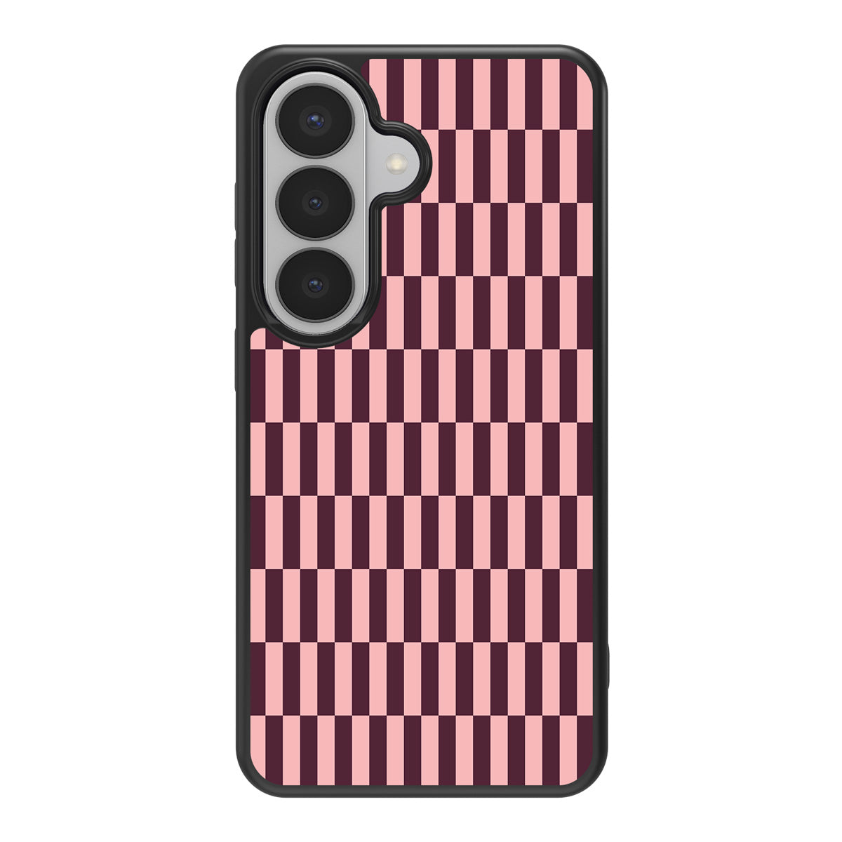 Garnet Stack design back view – Samsung Galaxy S26 case