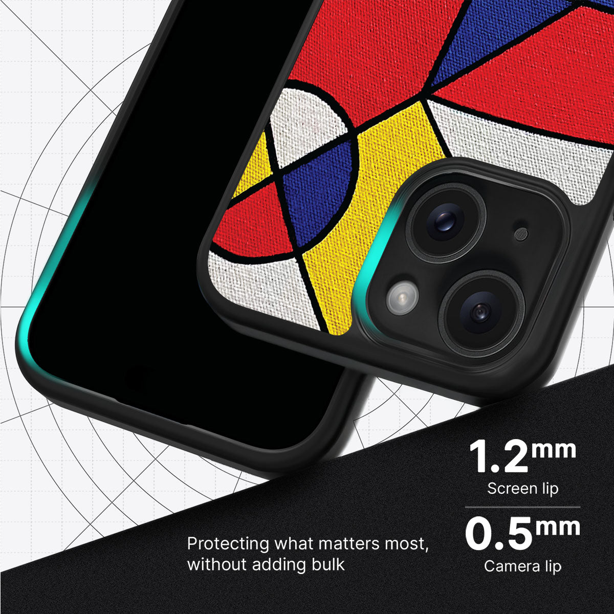 Bauhaus Proper - iPhone 13 Case #case type_core (magsafe), #case type_core (non magsafe)