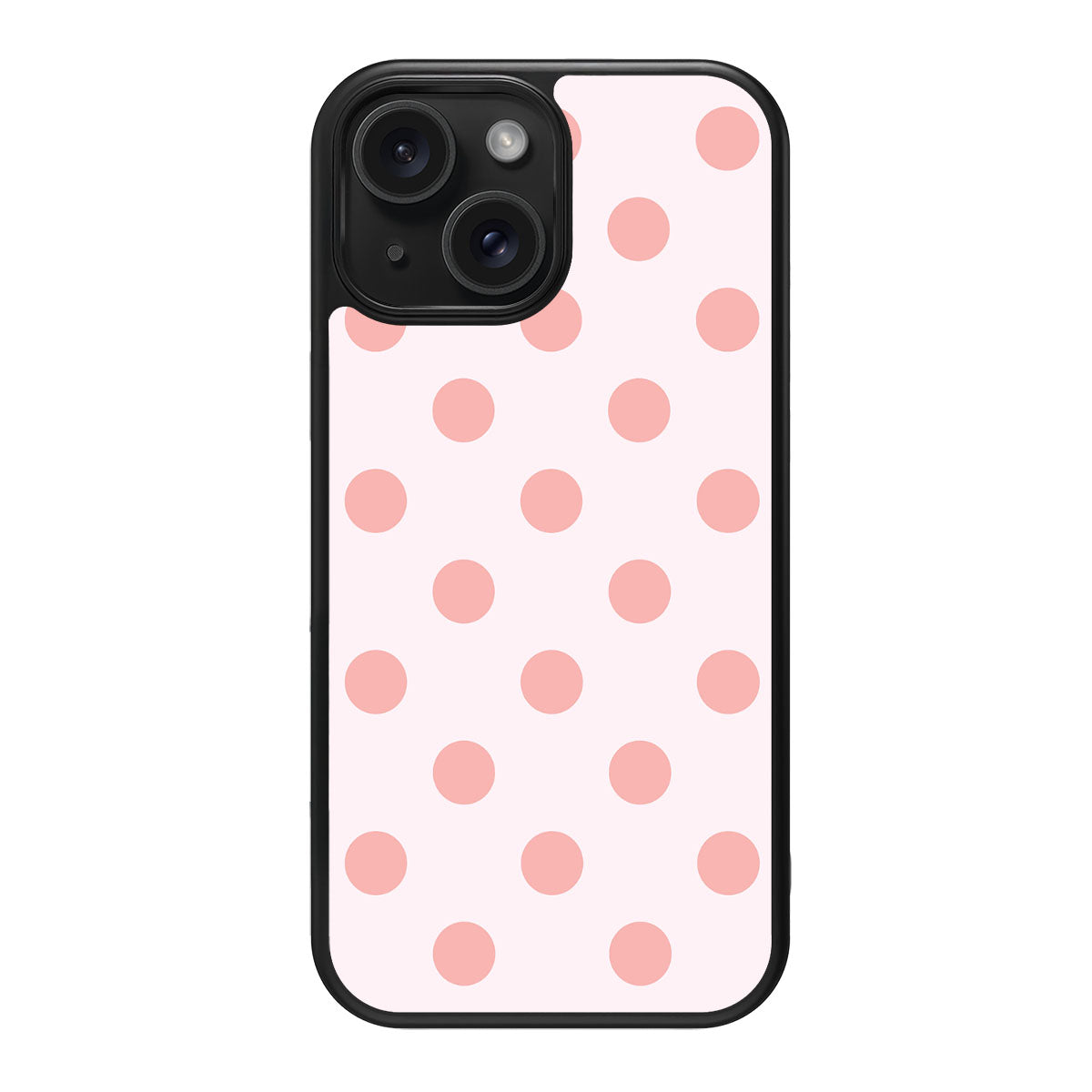 Blush Pearl design back view – iPhone 13 case