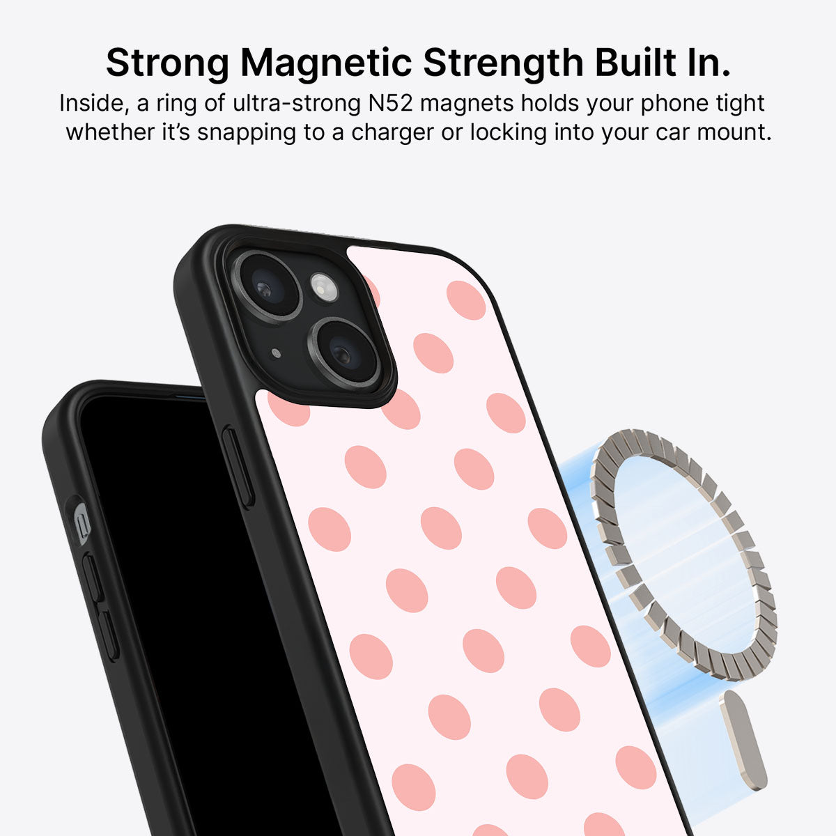 iPhone 13 MagSafe case – Blush Pearl design