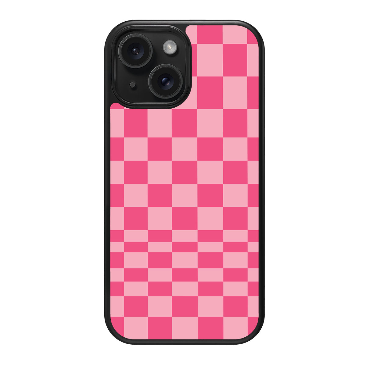 Candy Check design back view – iPhone 13 case