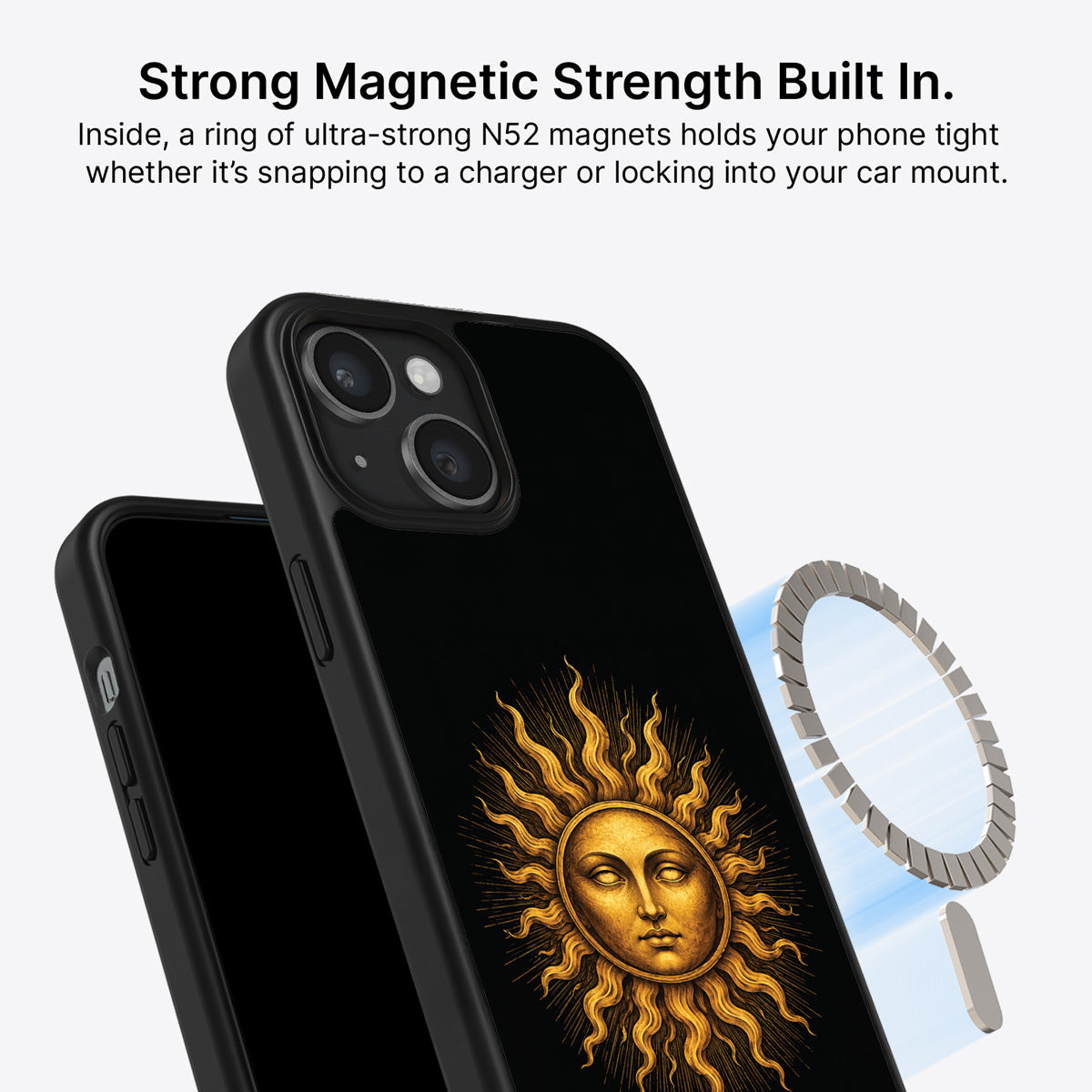 iPhone 13 MagSafe case – Celestial Sun design