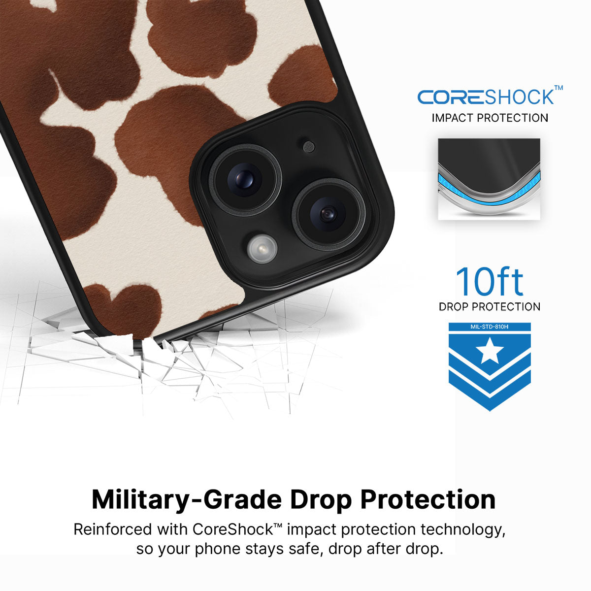 Cocoa Cow - iPhone 13 Case #case type_core (magsafe), #case type_core (non magsafe)