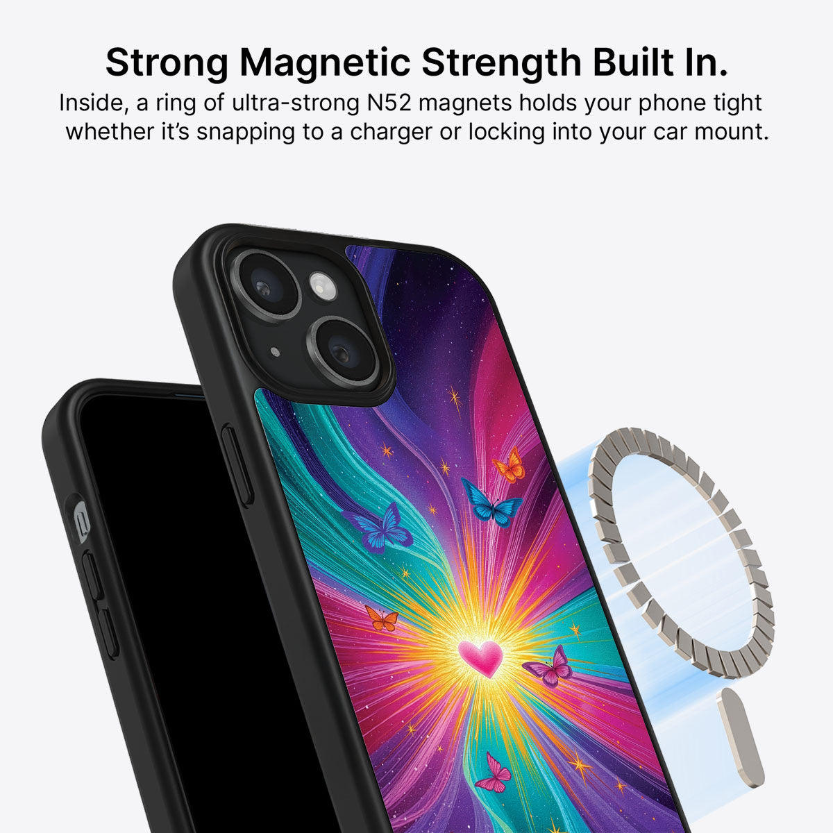 iPhone 13 Case with MagSafe – Cosmic Aura