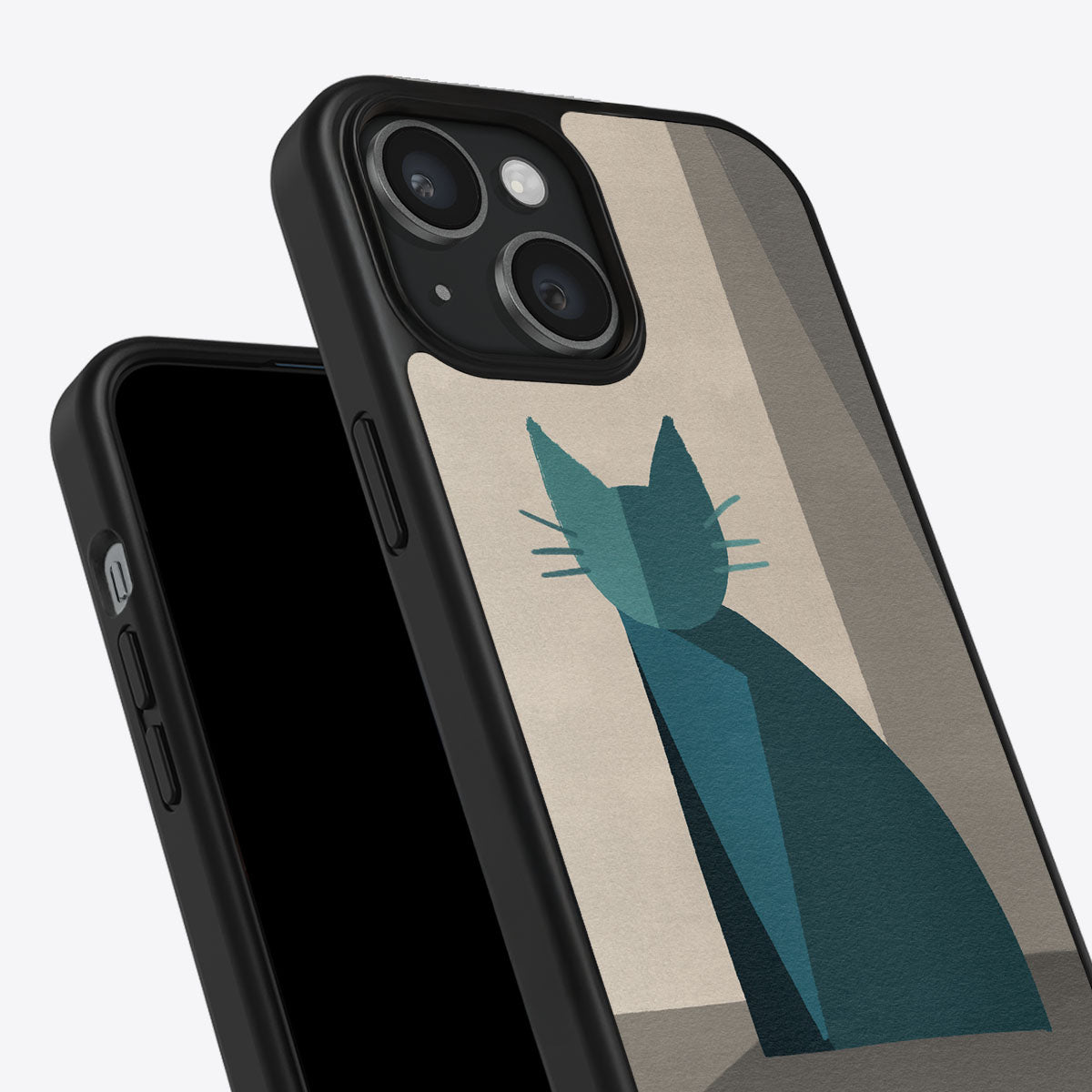 Cubist Feline - iPhone 13 Case #case type_core (non magsafe)