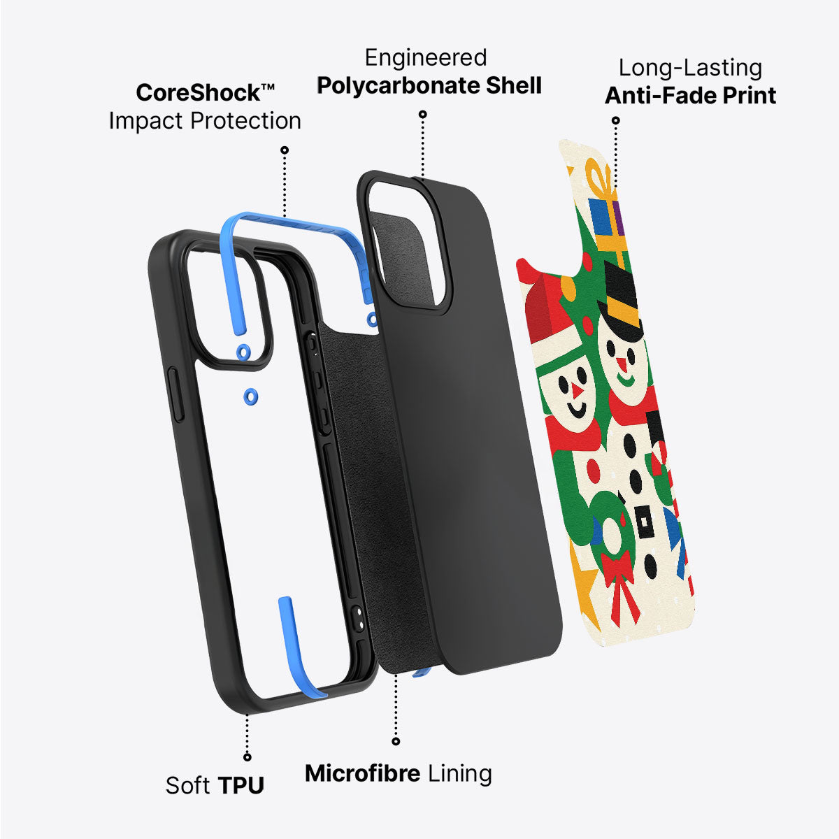 Family Santa - iPhone 13 Case #case type_core (non magsafe)