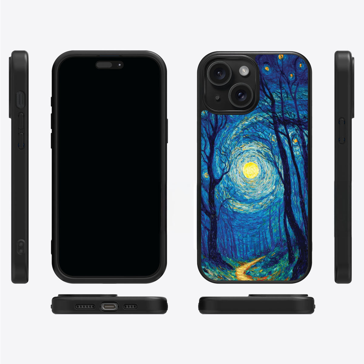 iPhone 13 Case with MagSafe – Moonlit Forest