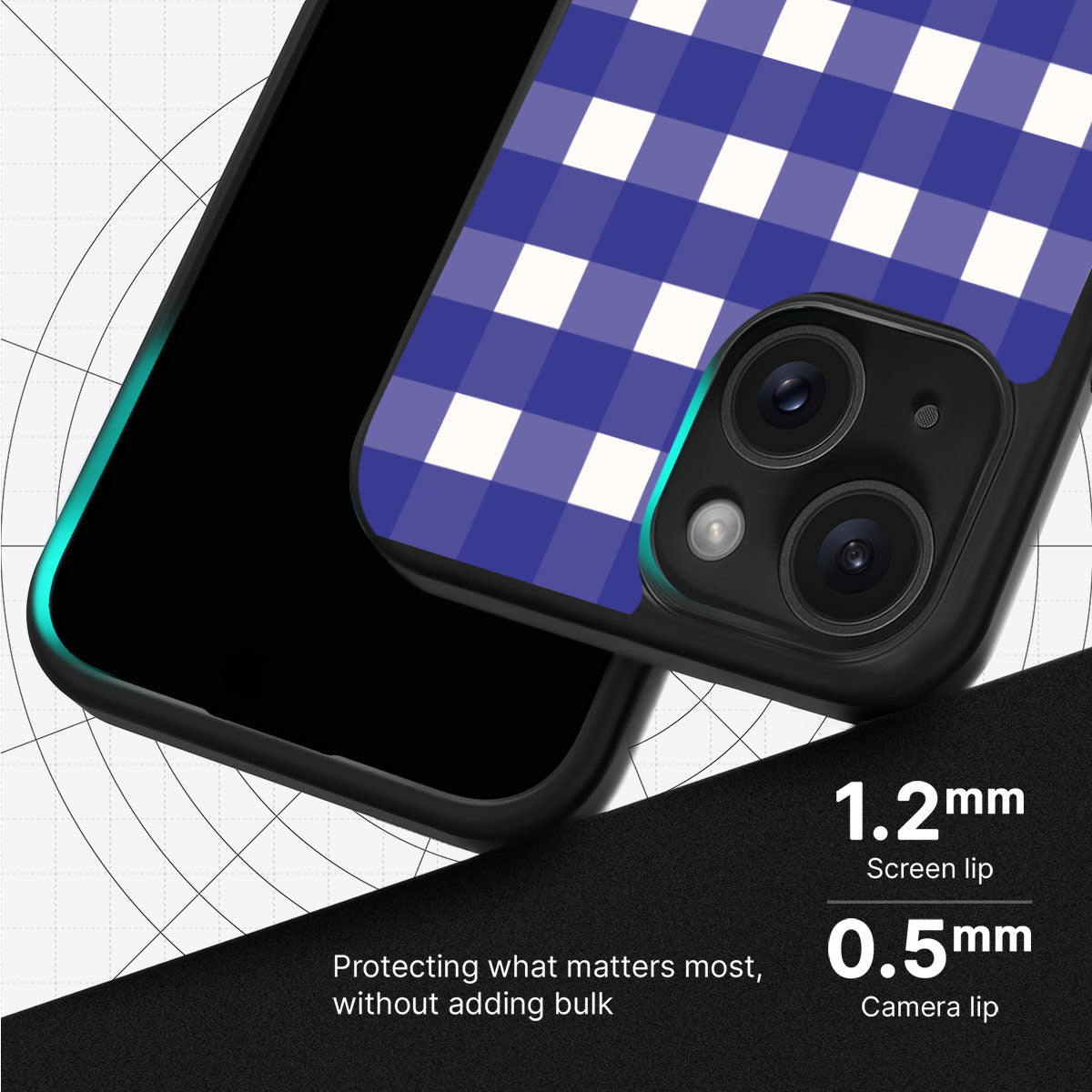 Nautical Grid - iPhone 13 Case