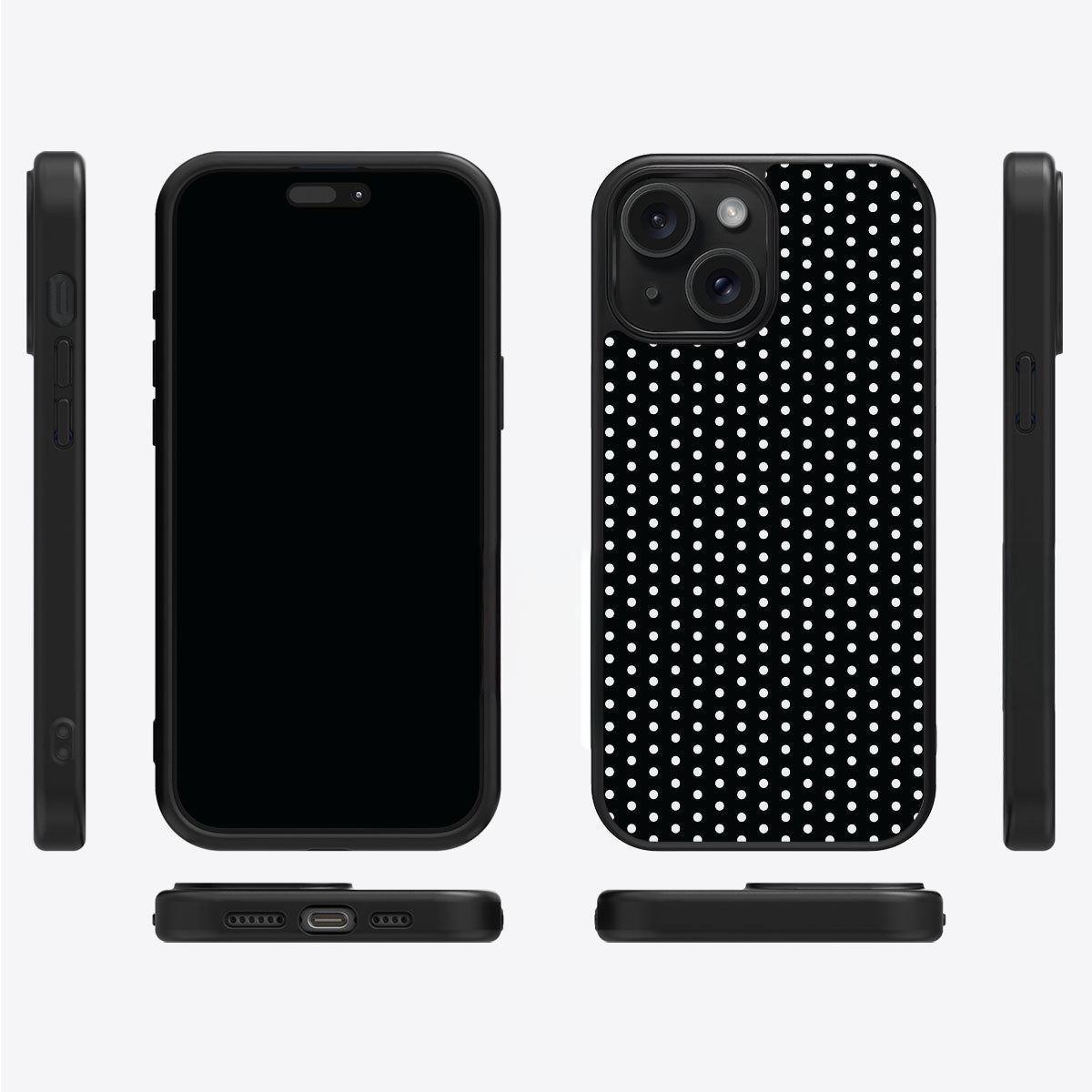 Noir Mesh - iPhone 13 Case #case type_core (magsafe), #case type_core (non magsafe)
