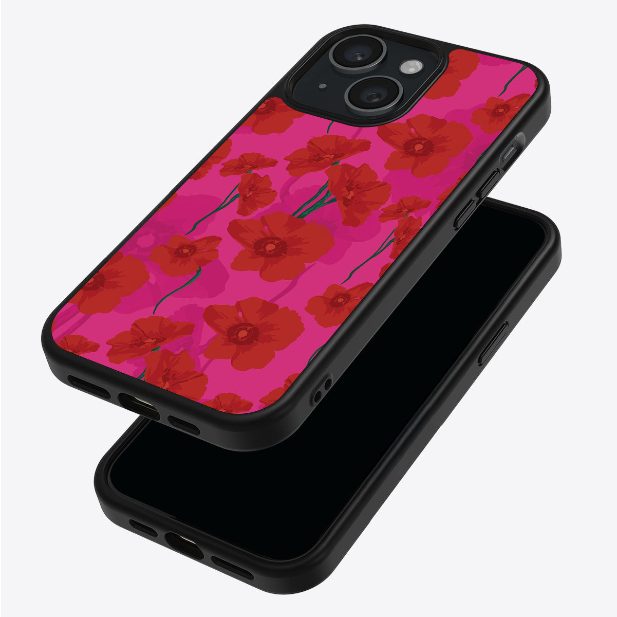 Pink Poppies - iPhone 13 Case #case type_core (magsafe), #case type_core (non magsafe)