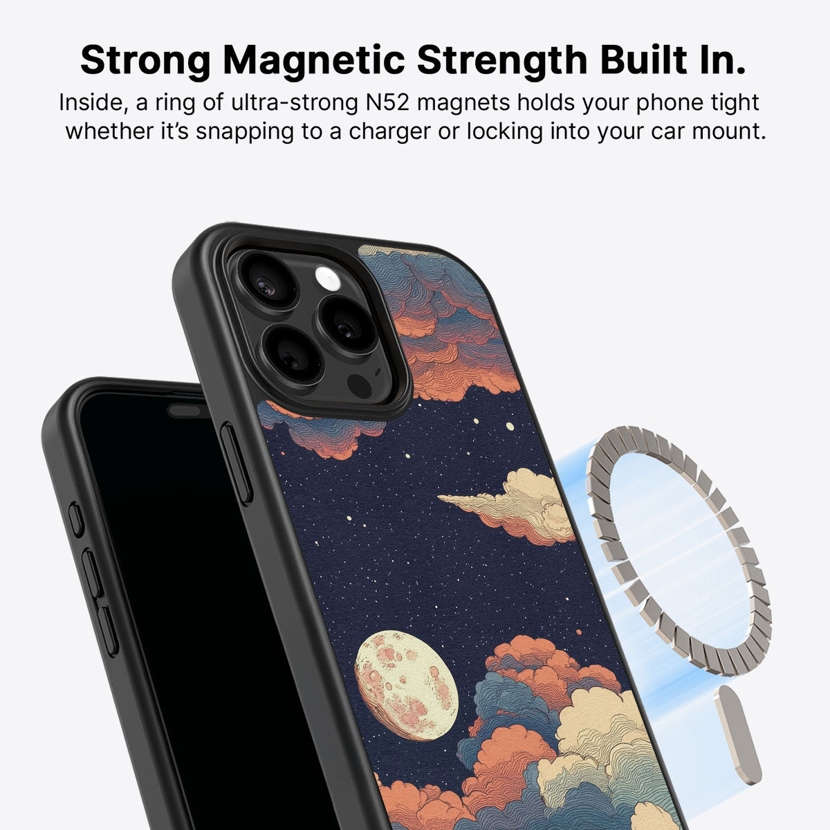 Blushed Moon - iPhone 13 Pro Case #case type_core (magsafe)