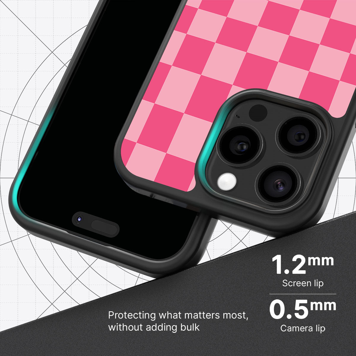 Candy Check slim iPhone 13 Pro phone case