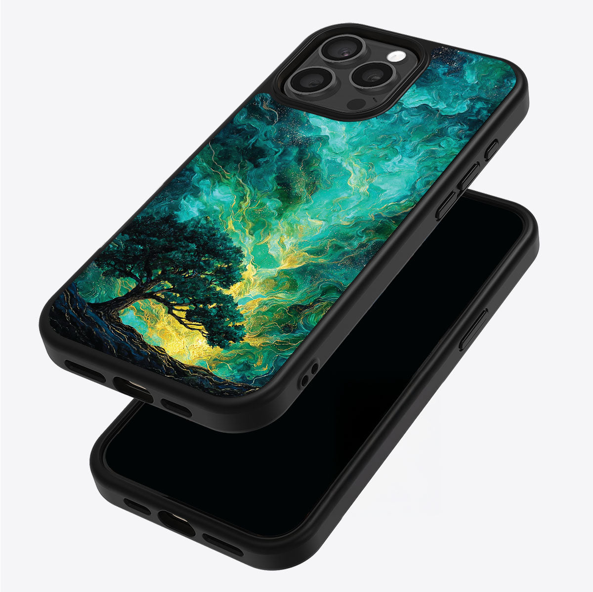 Emerald Storm - iPhone 13 Pro Case #case type_core (magsafe), #case type_core (non magsafe)