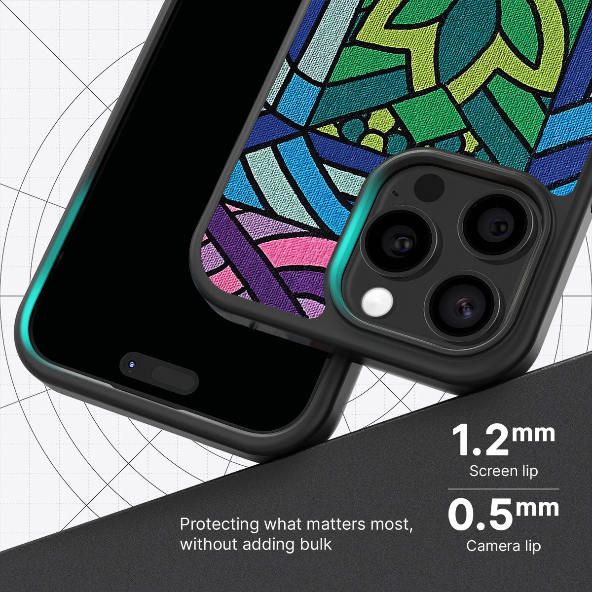 Green Flame - iPhone 13 Pro Case #case type_core (magsafe), #case type_core (non magsafe)