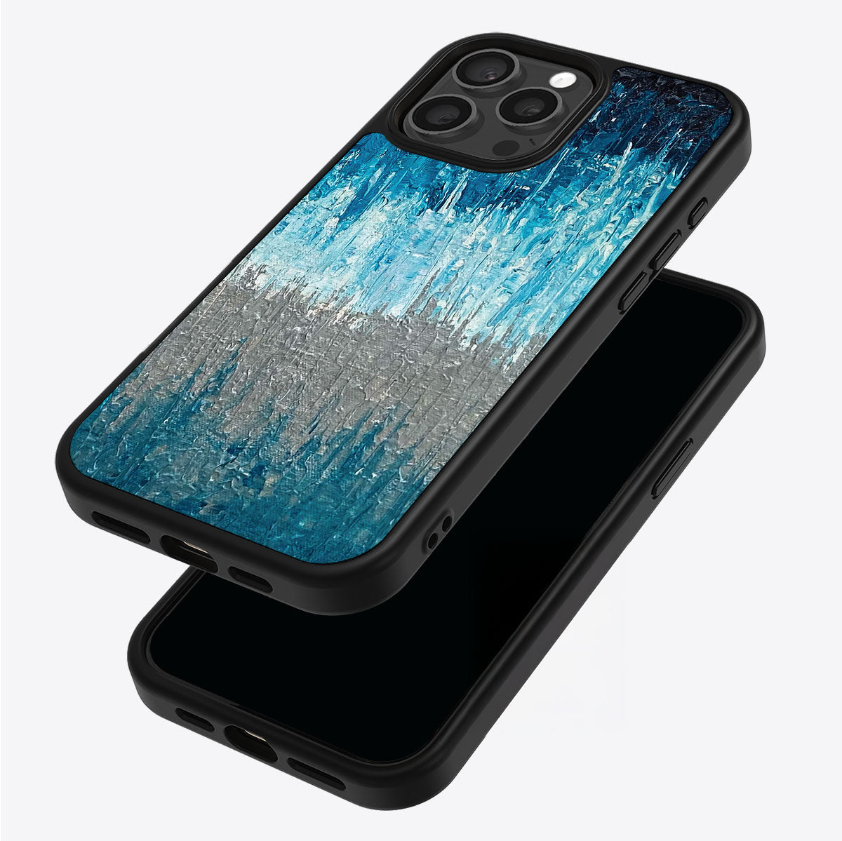 Impasto Tides - iPhone 13 Pro Case #case type_core (magsafe), #case type_core (non magsafe)
