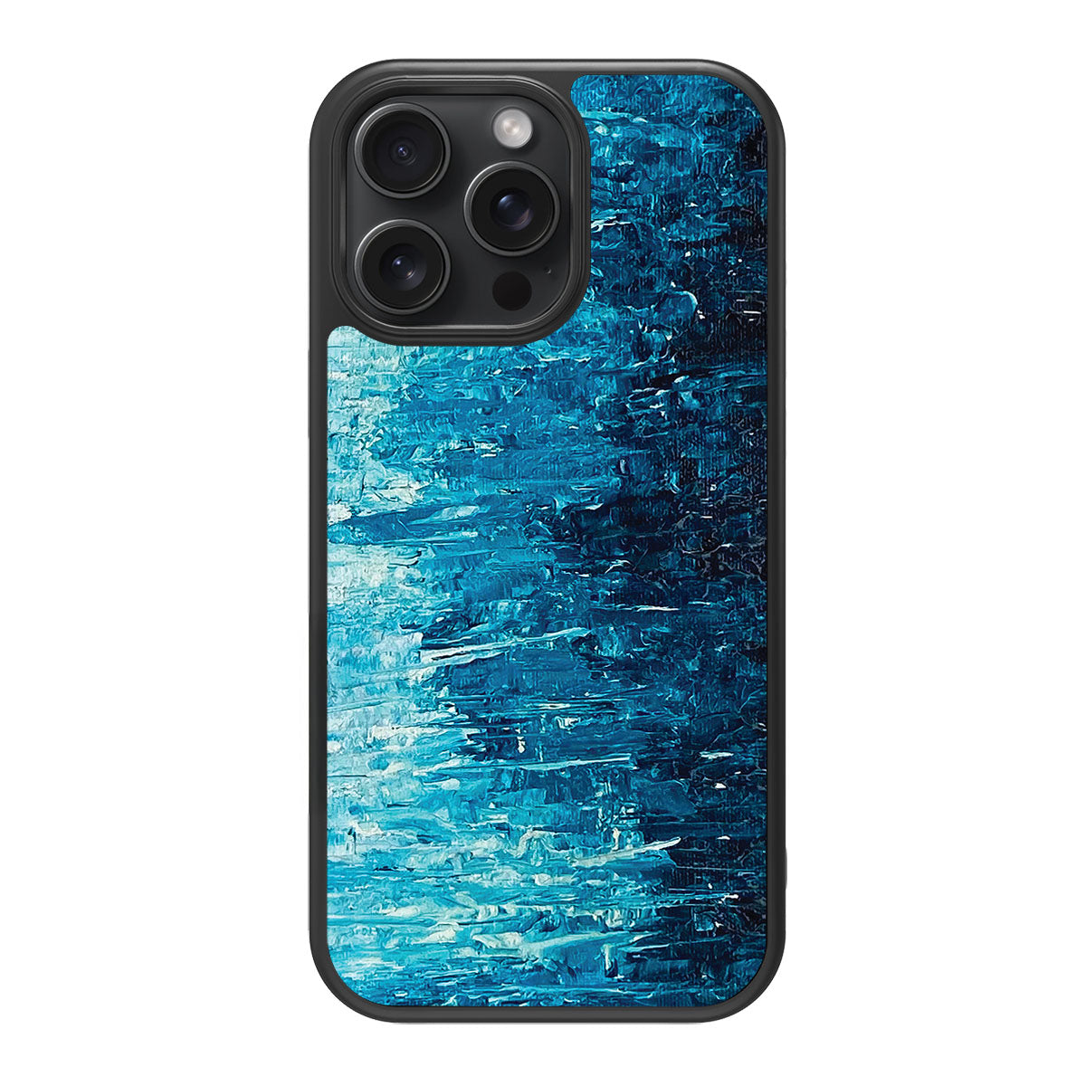Indigo Impasto - iPhone 13 Pro Case #case type_core (magsafe), #case type_core (non magsafe)