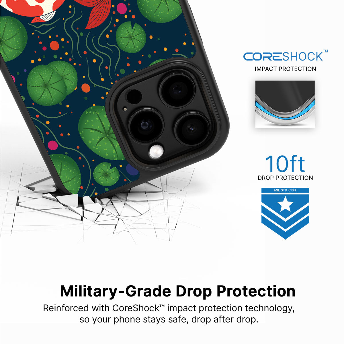 Koi Fish - iPhone 13 Pro Case, #case type_core (magsafe), #case type_core (non magsafe)