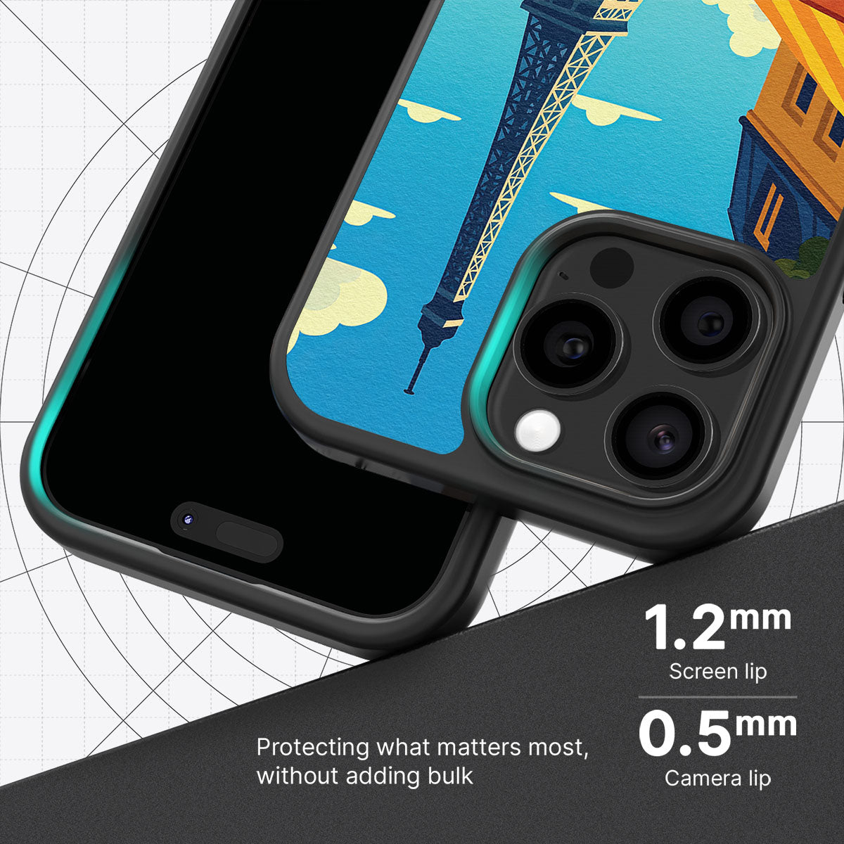 Paris - iPhone 13 Pro Case #case type_core (magsafe), #case type_core (non magsafe)