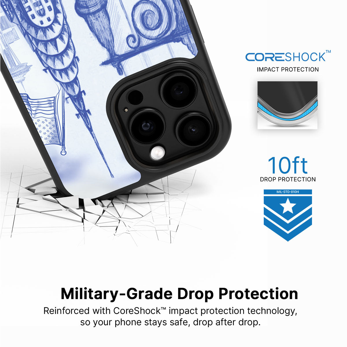 American Dream - iPhone 13 Pro Max Case #case type_core (magsafe), #case type_core (non magsafe)