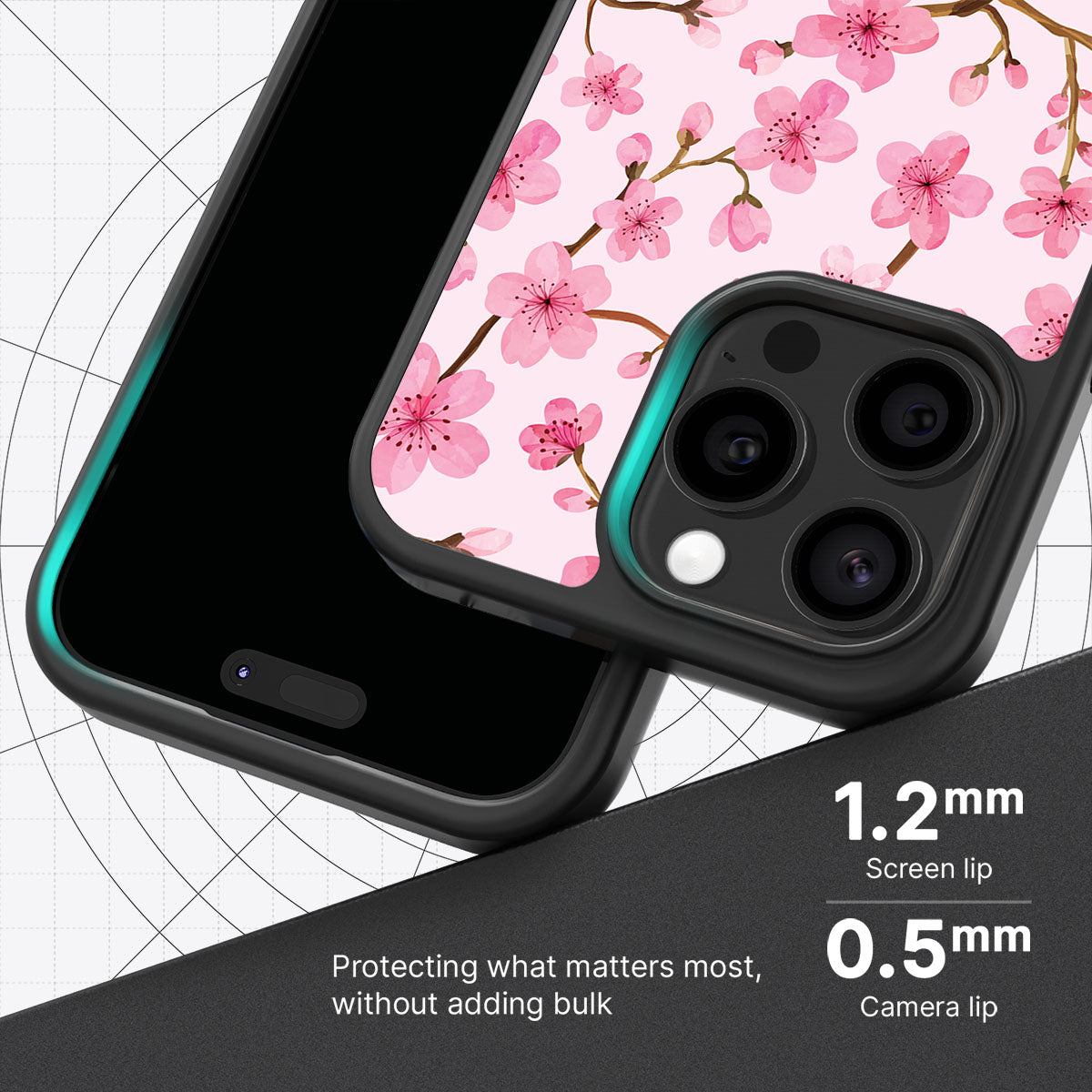 Cherry Blossom - iPhone 13 Pro Max Case #case type_core (magsafe), #case type_core (non magsafe)