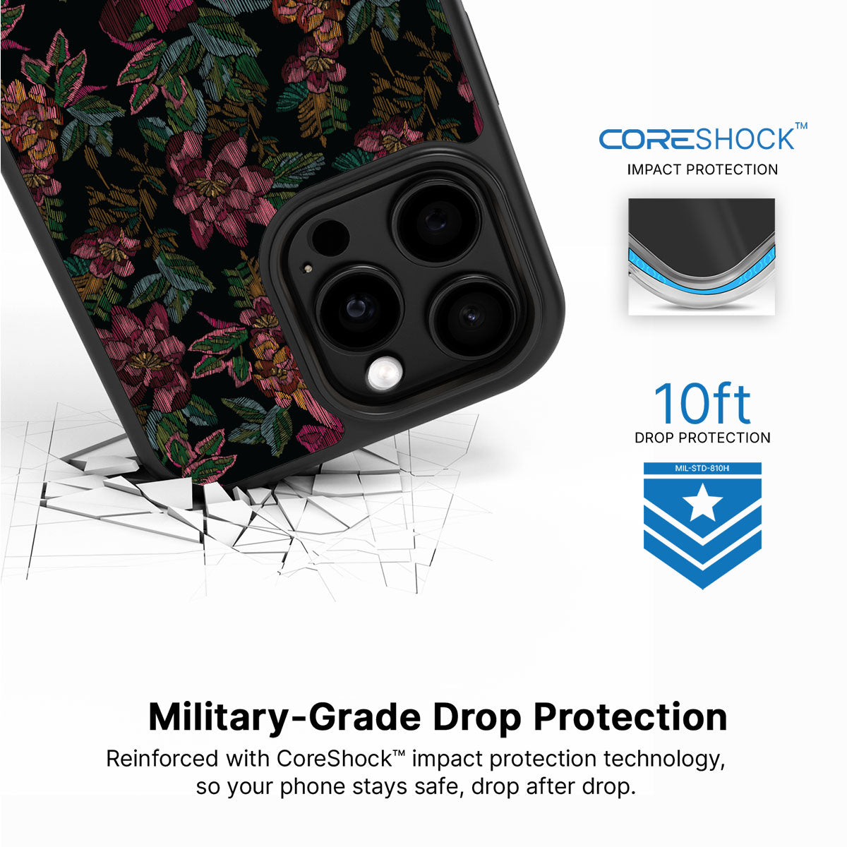 Floral Tapestry - iPhone 13 Pro Max Case #case type_core (magsafe), #case type_core (non magsafe)