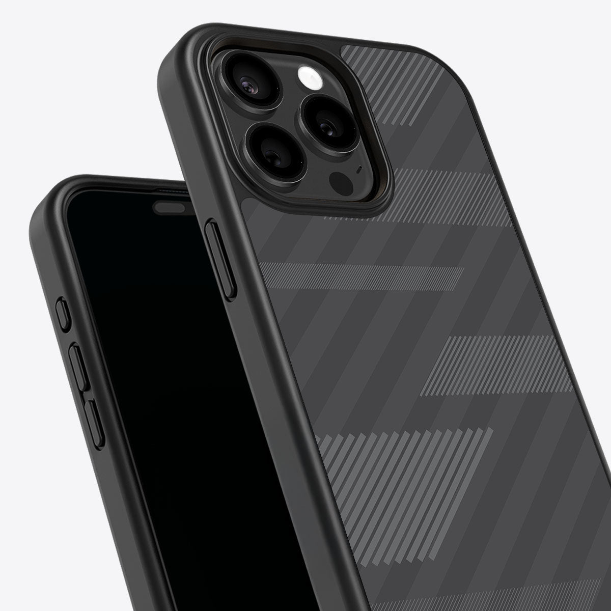 Gray Twill Play - iPhone 13 Pro Max Case #case type_core (non magsafe)