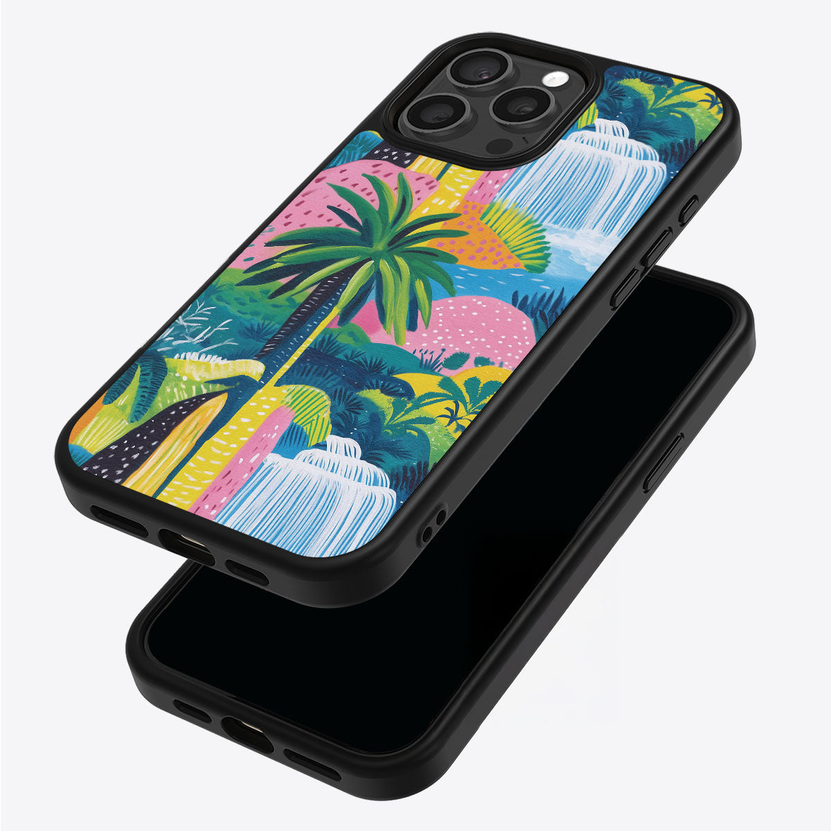 Lively Amazon iPhone 13 Pro Max case – back and side view