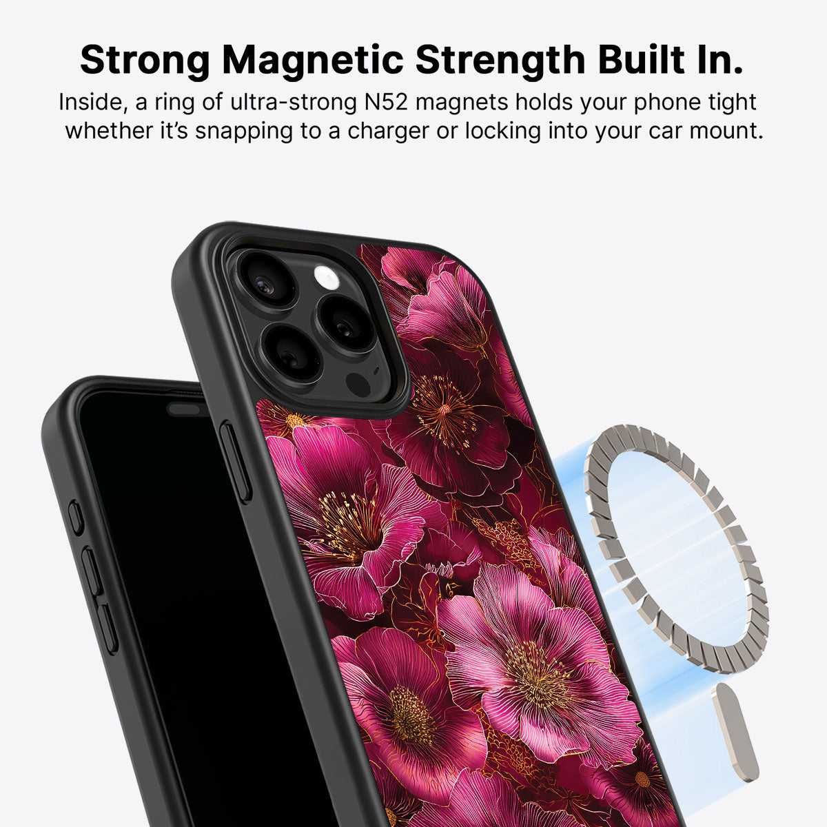 Ruby Flora - iPhone 13 Pro Max Case #case type_core (magsafe)