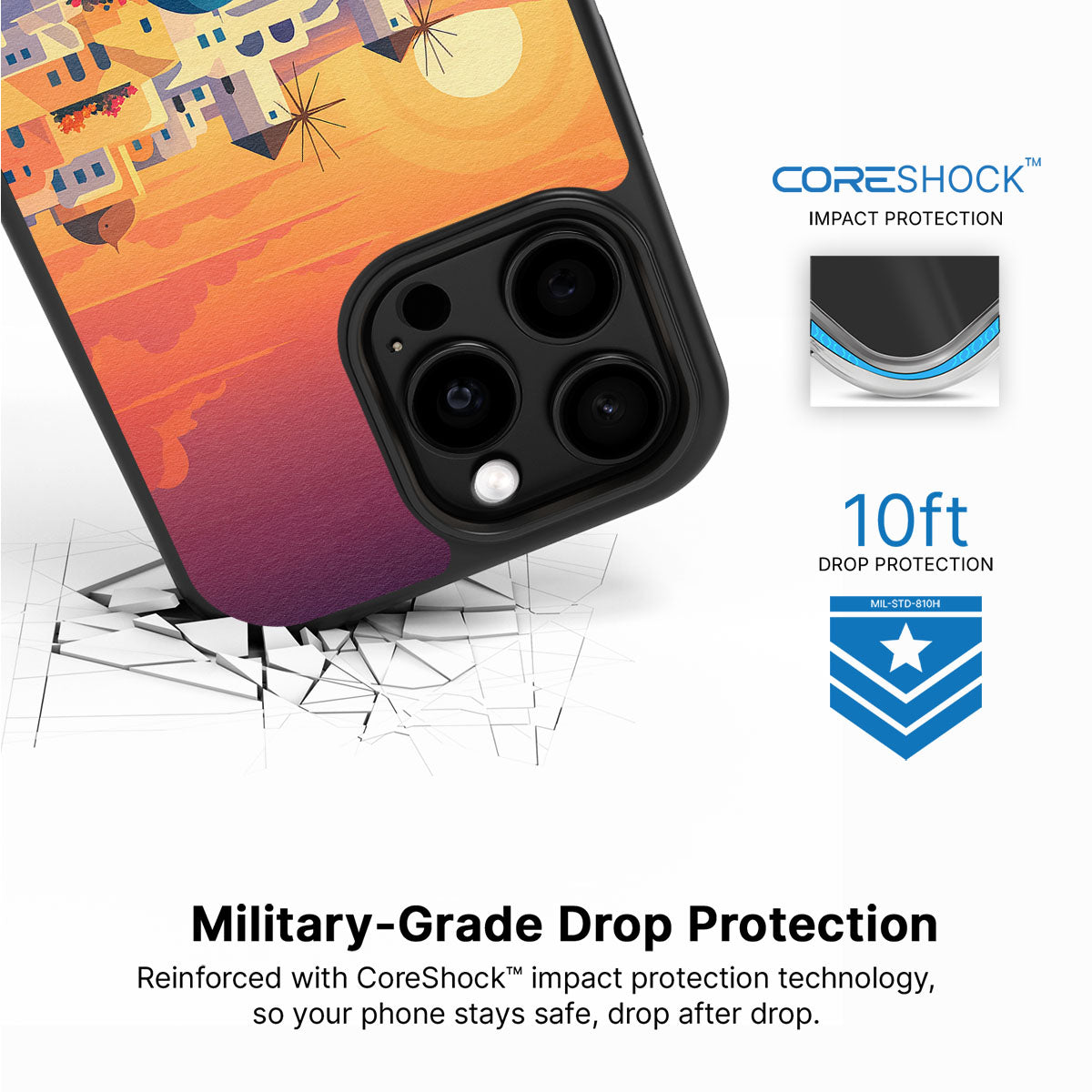 Santorini - iPhone 13 Pro Max Case #case type_core (magsafe), #case type_core (non magsafe)