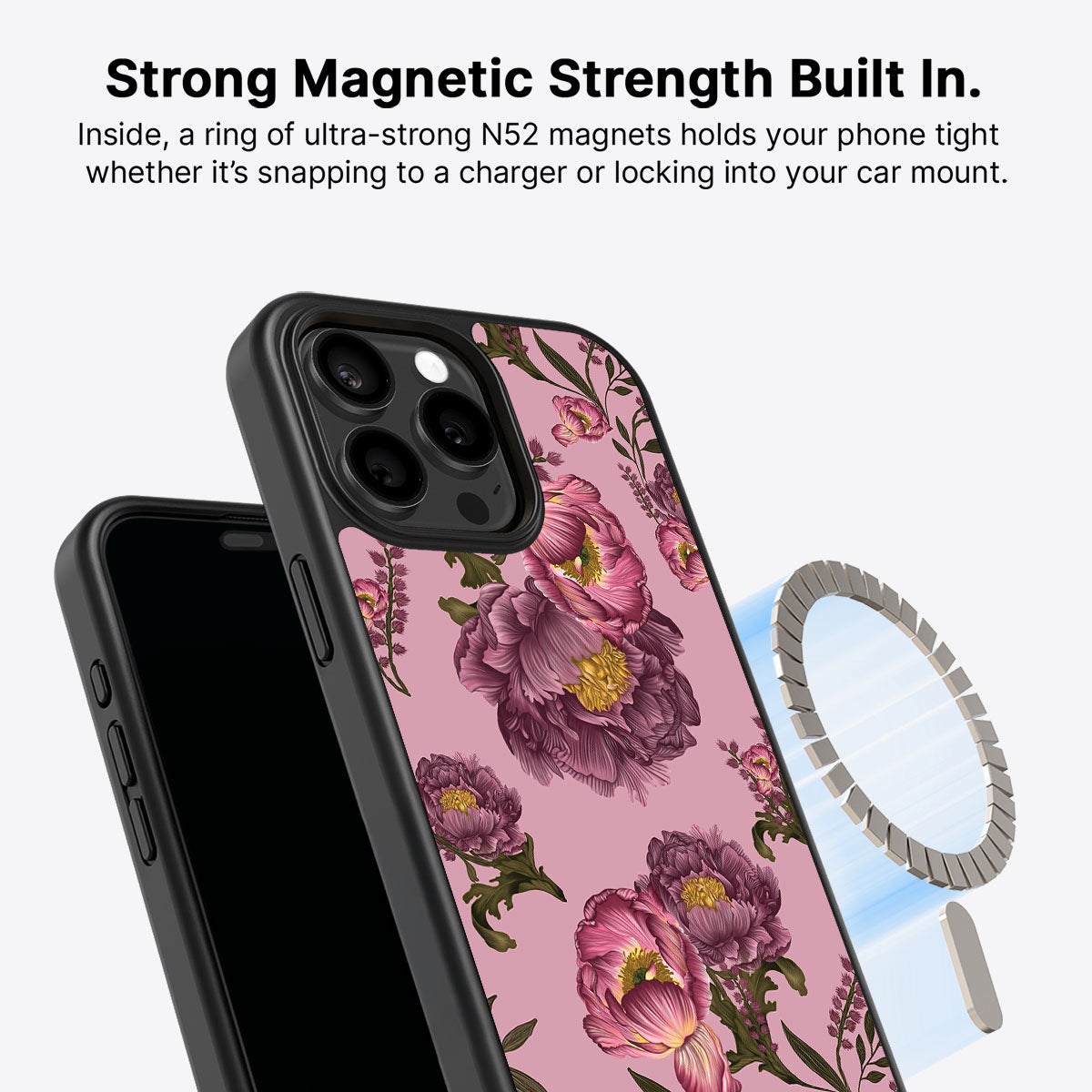 Vintage Blossoms - iPhone 13 Pro Max Case #case type_core (magsafe)