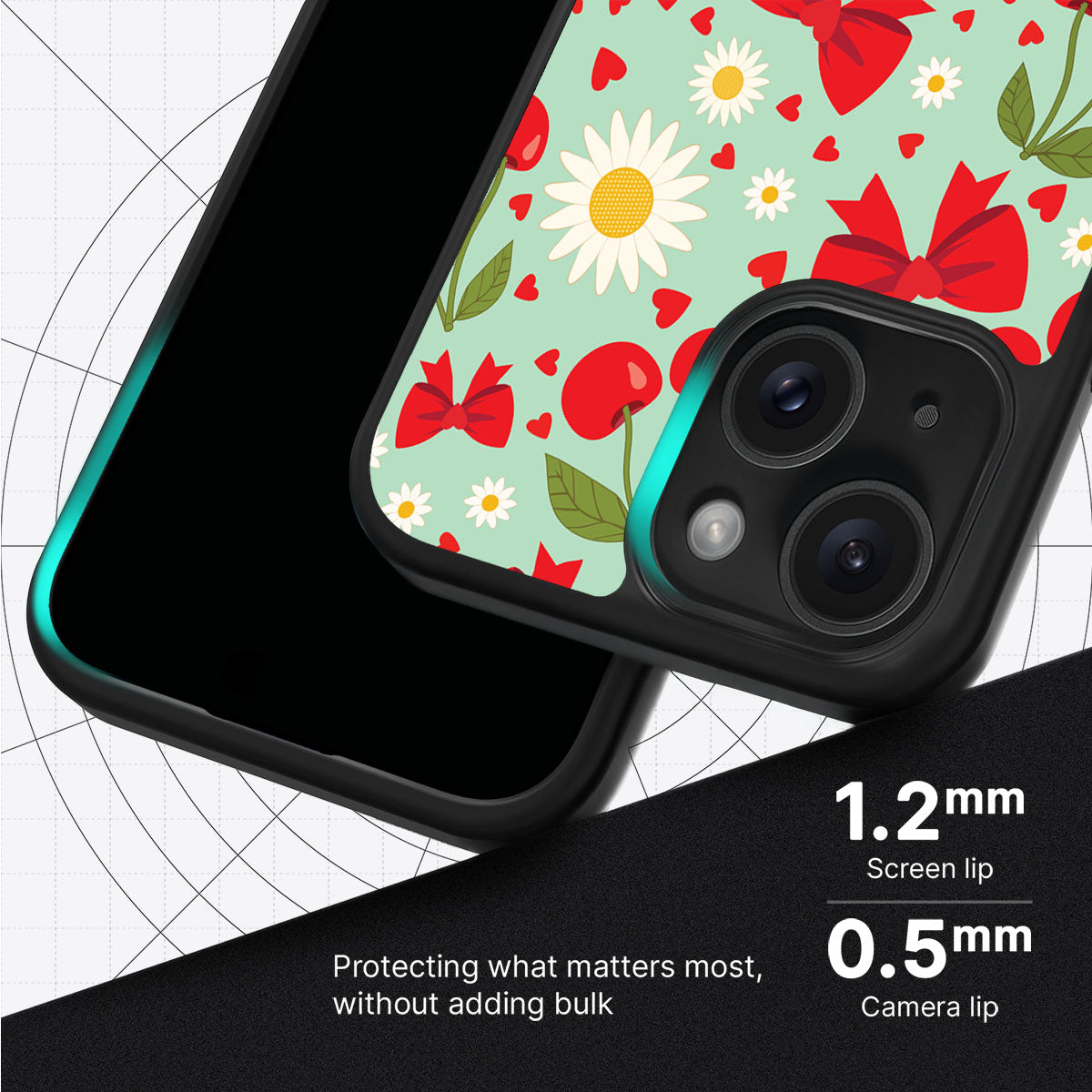 Blushing Bows - iPhone 14 Case #case type_core (magsafe), #case type_core (non magsafe)