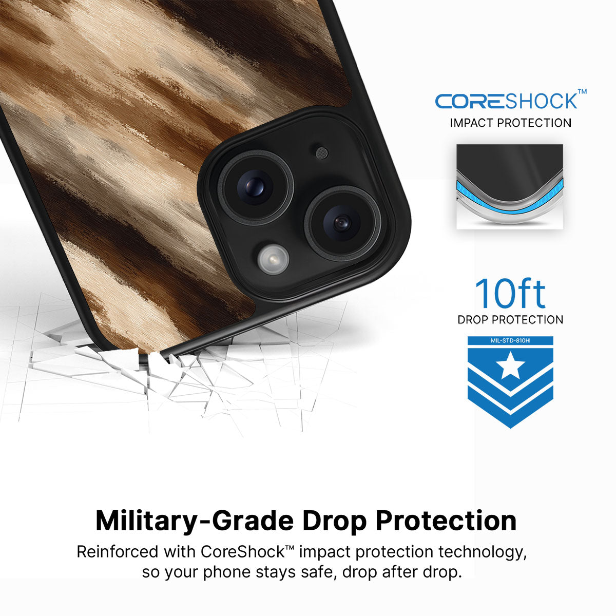 Bronze Terra - iPhone 14 Case #case type_core (magsafe), #case type_core (non magsafe)