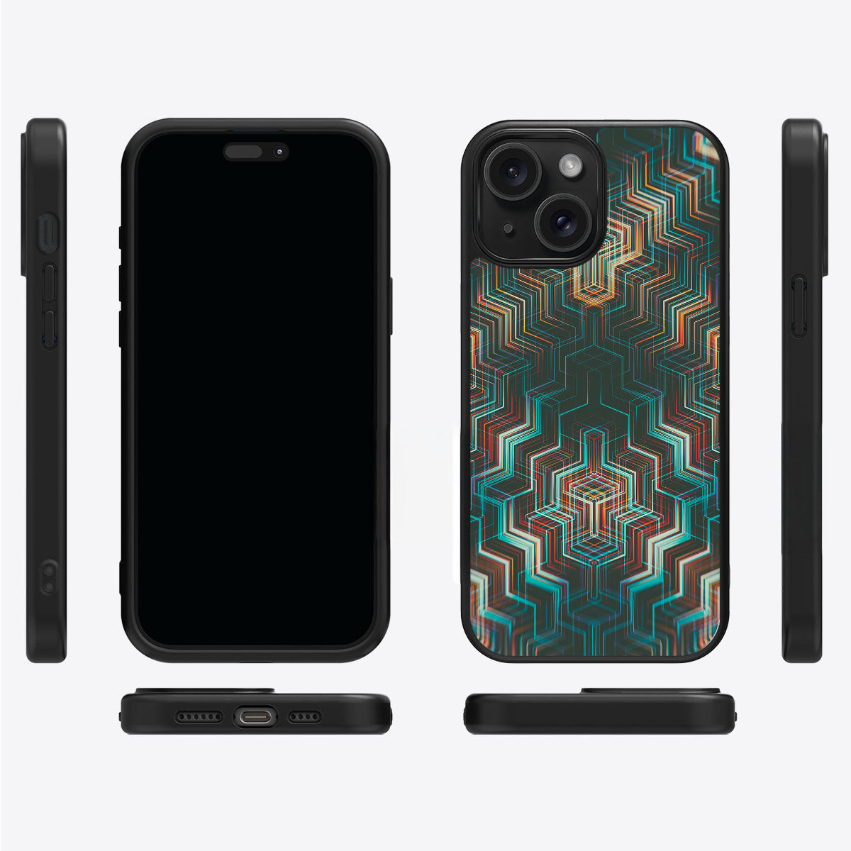 Digital Veins - iPhone 14 Case #case type_core (magsafe), #case type_core (non magsafe)