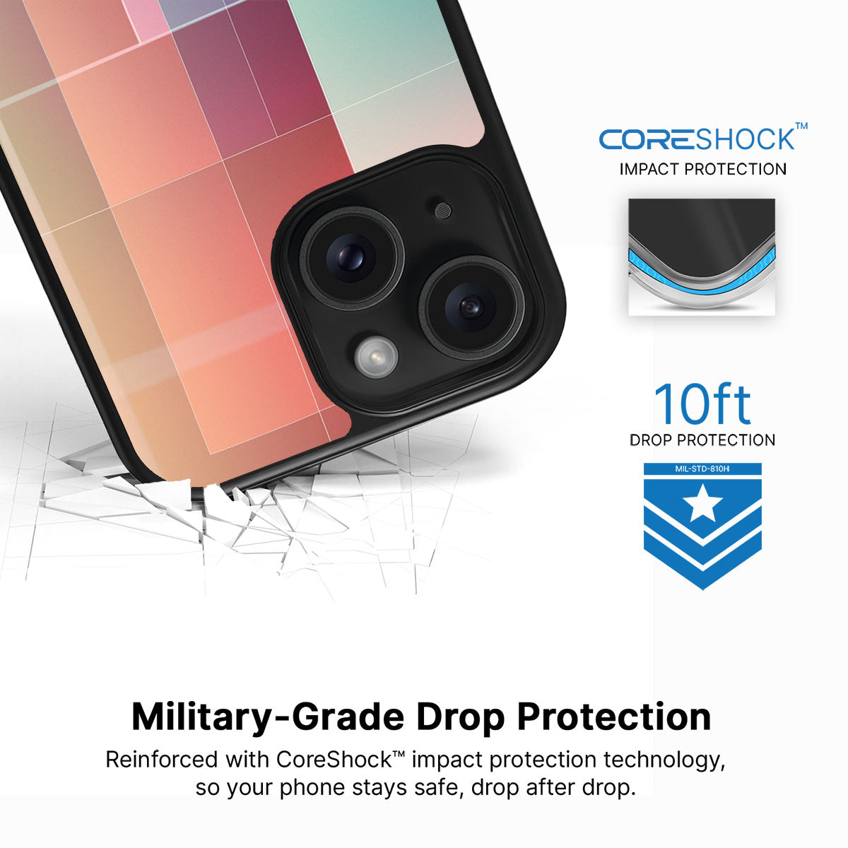 Fibionacci Play - iPhone 14 Case #case type_core (magsafe), #case type_core (non magsafe)