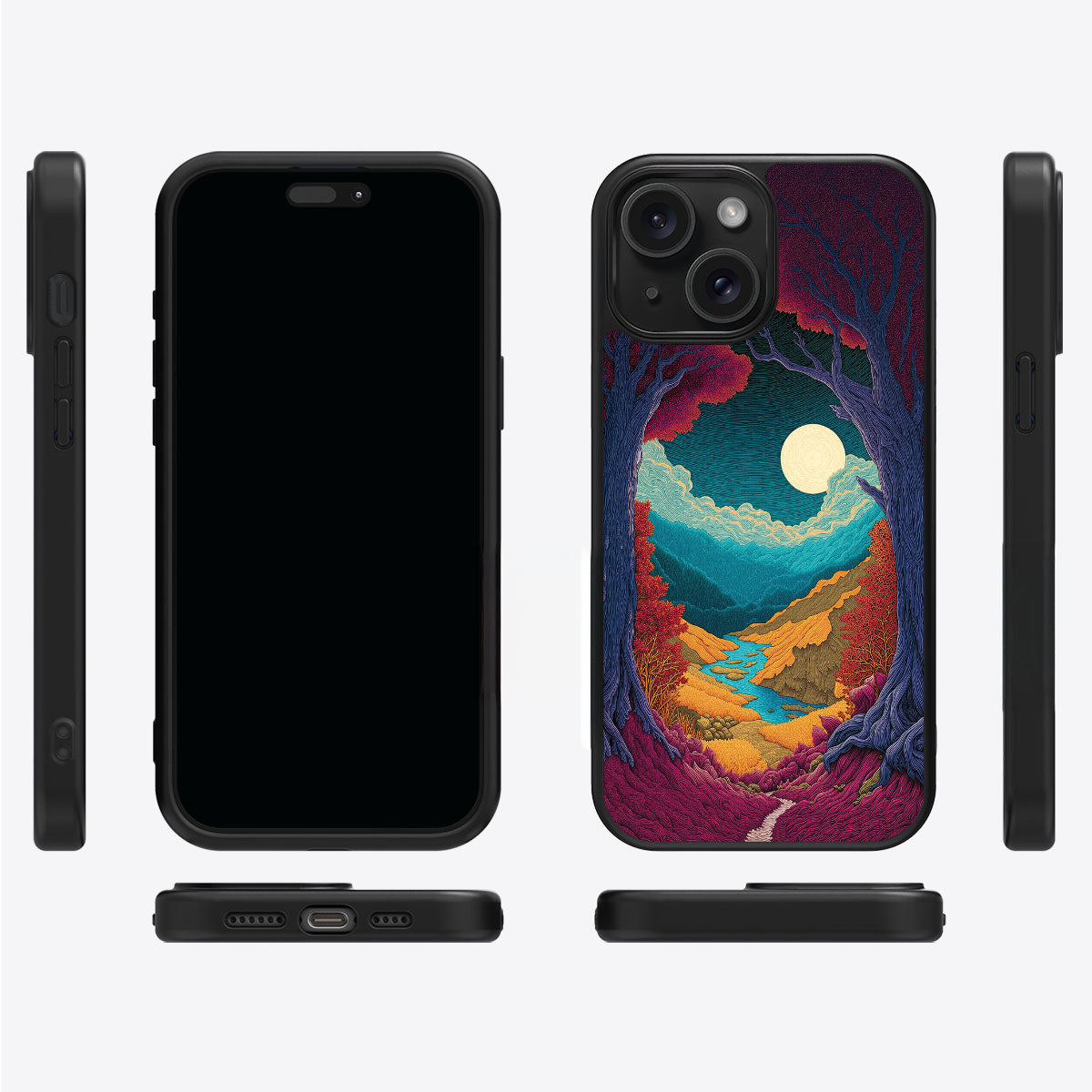 iPhone 14 Case with MagSafe – Harvest Moon