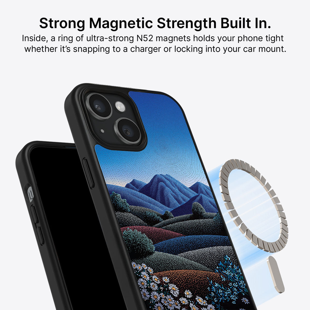 iPhone 14 Case with MagSafe – Indigo Hills