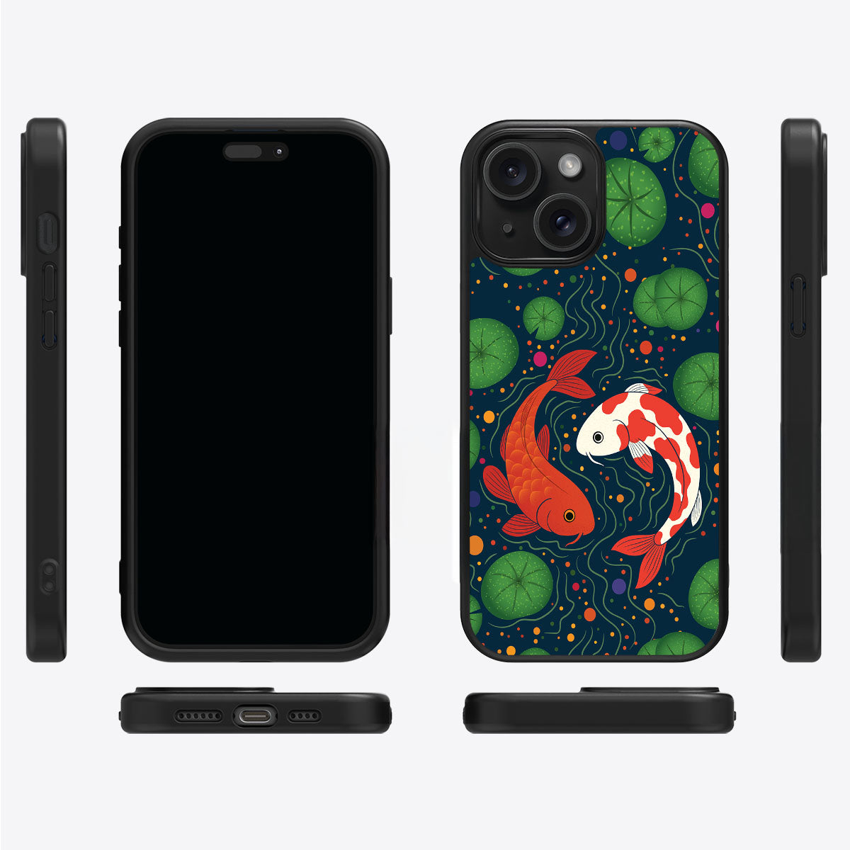 Koi Fish - iPhone 14 Case, #case type_core (magsafe), #case type_core (non magsafe)