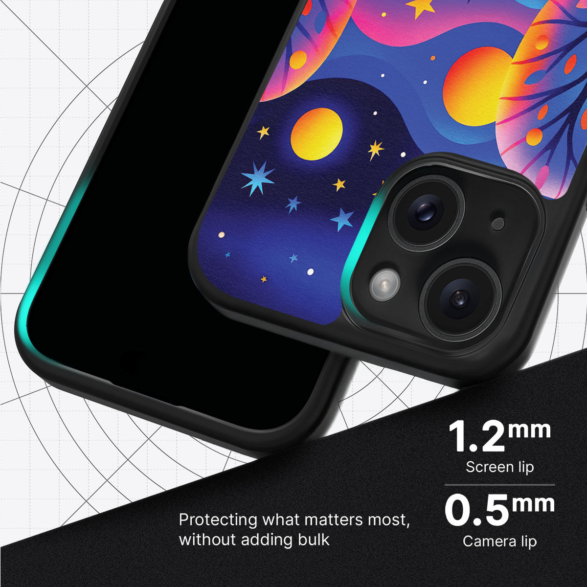 Luminous Joy - iPhone 14 Case #case type_core (magsafe), #case type_core (non magsafe)