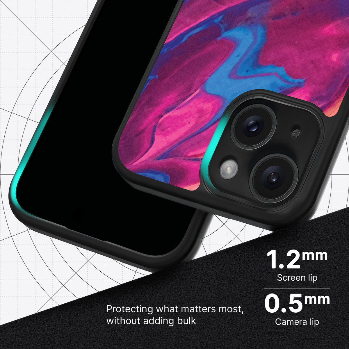 Luminous Lava - iPhone 14 Case, #case type_core (magsafe), #case type_core (non magsafe)