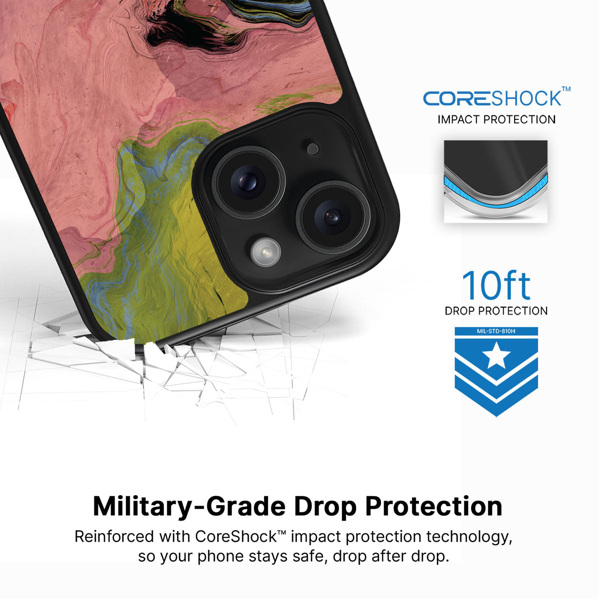 Melting Icecream - iPhone 14 Case, #case type_core (magsafe), #case type_core (non magsafe)