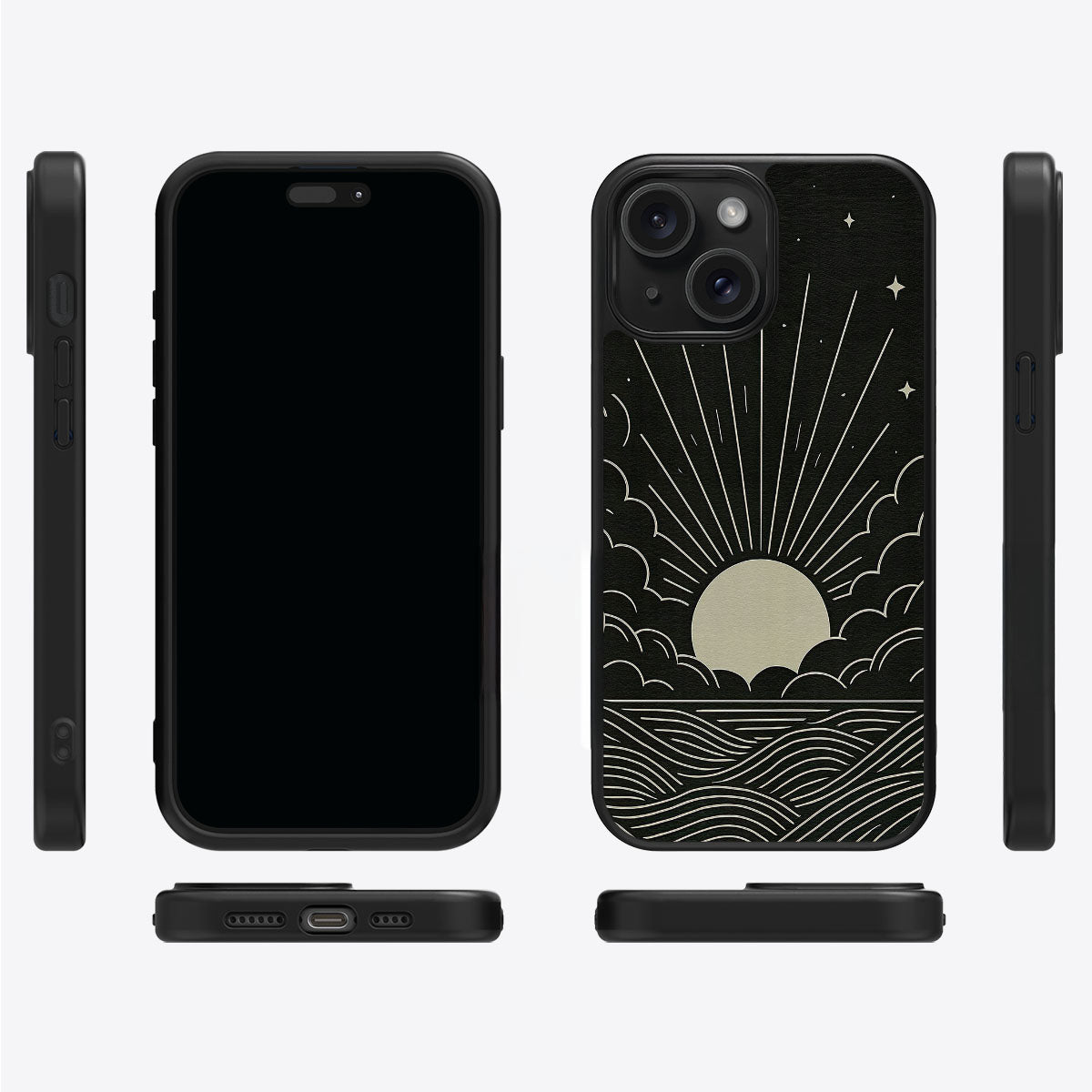 Moon Energy - iPhone 14 Case #case type_core (magsafe), #case type_core (non magsafe)