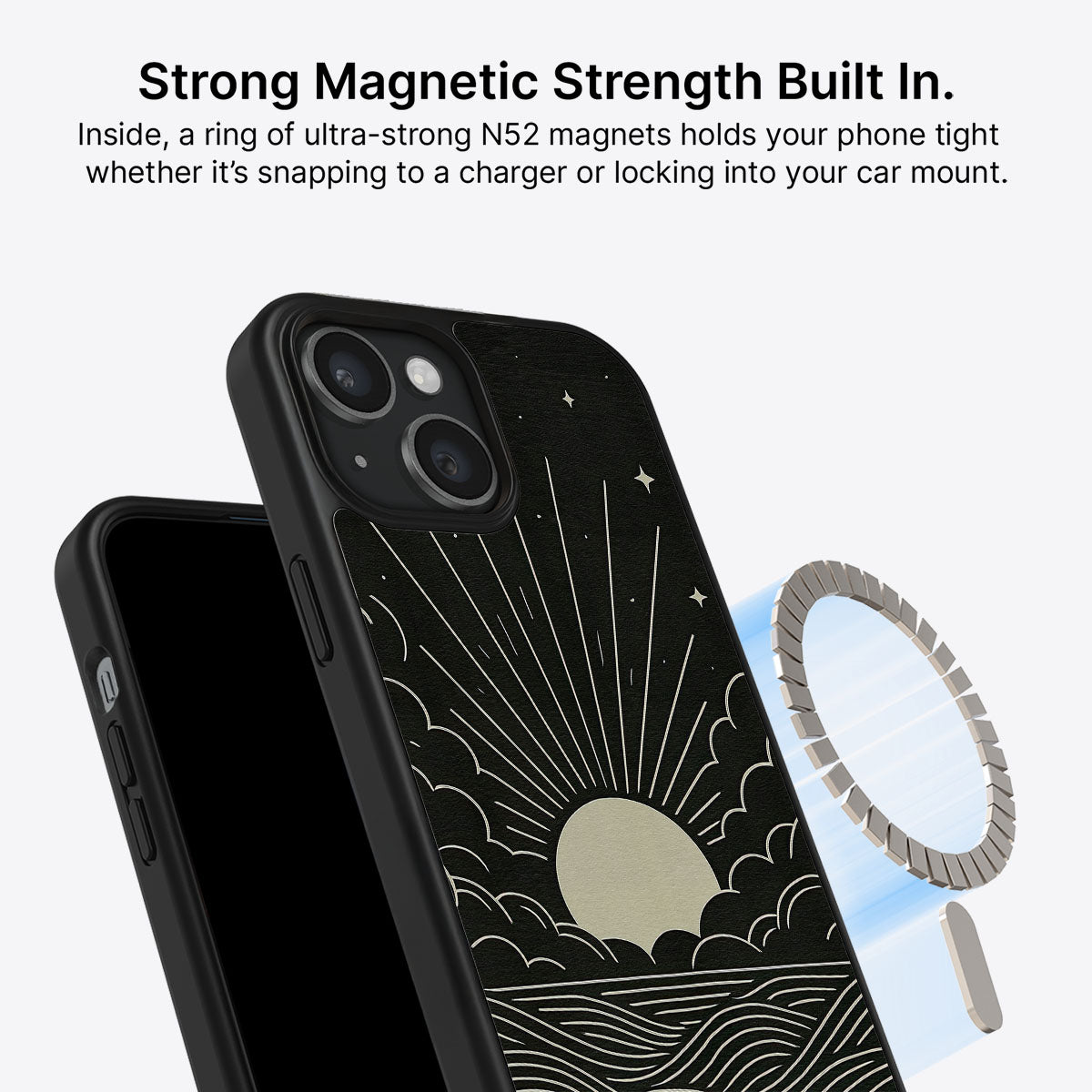 Moon Energy - iPhone 14 Case #case type_core (magsafe)